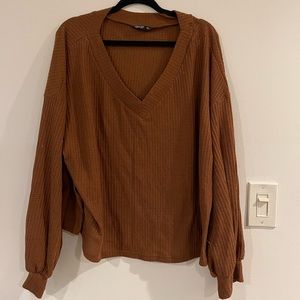Brown Shein sweater